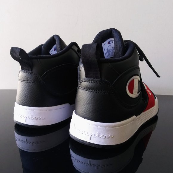 Champion Men\'s Court Brand Mid-High Leather Sneaker main image 9
